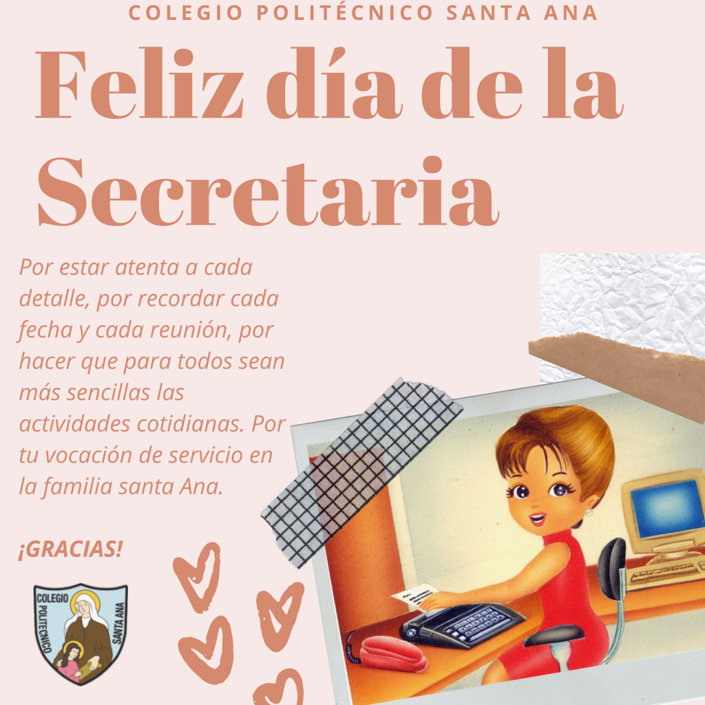 Feliz día de la Secretaria