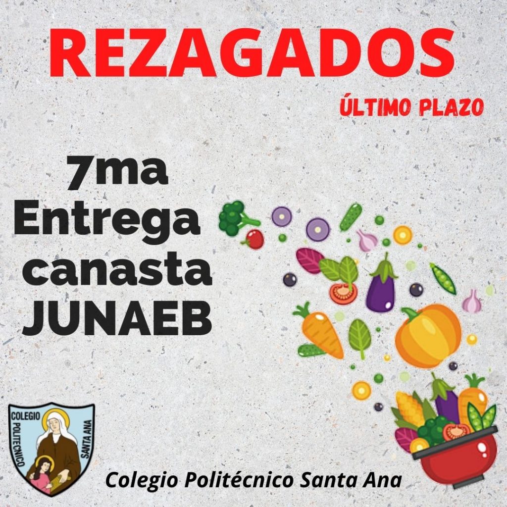 REZAGADOS 7ma Entrega canasta JUNAEB