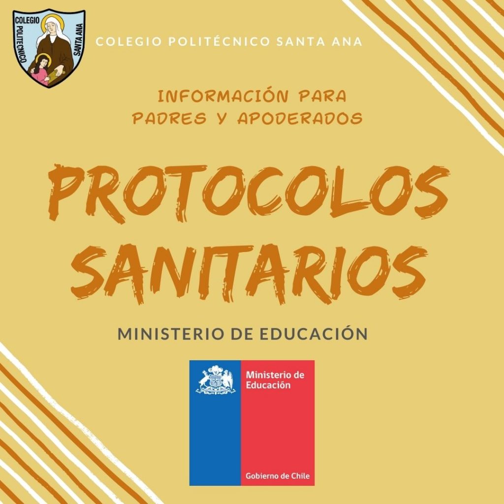 Protocolos Sanitarios del Ministerio de Educación