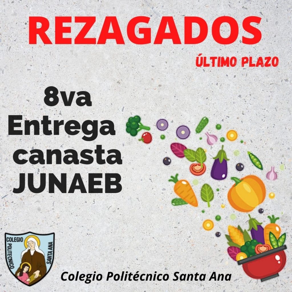 REZAGADOS 8va entrega canasta JUNAEB