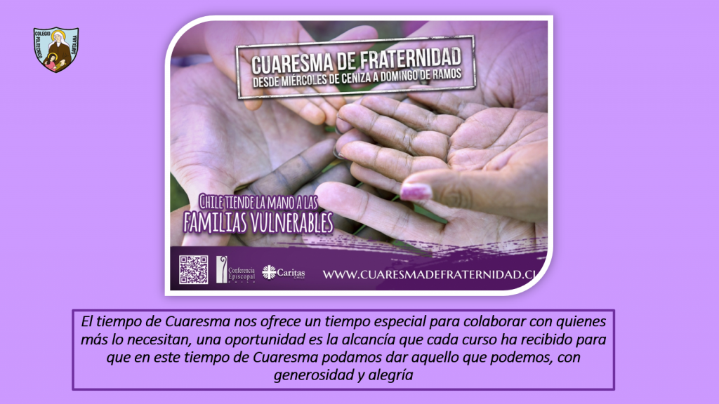 CAMPAÑA DE CUARESMA DE FRATERNIDAD