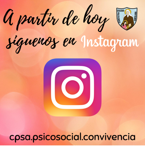 Instagram oficial Colegio Politécnico Santa Ana