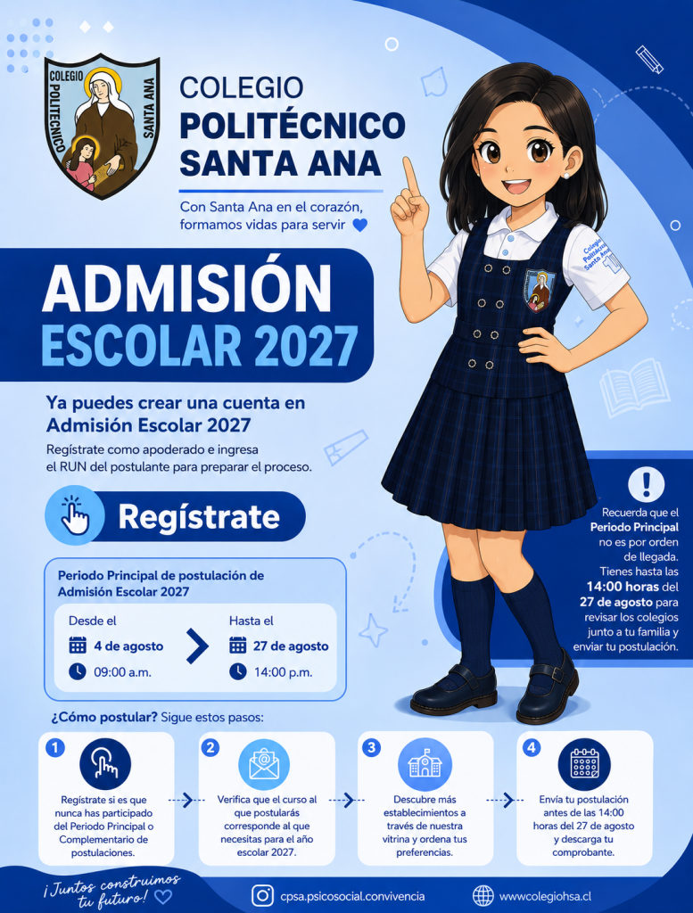 SAE Sistema de Admisión Escolar – Conoce como postular para el año académico 2027