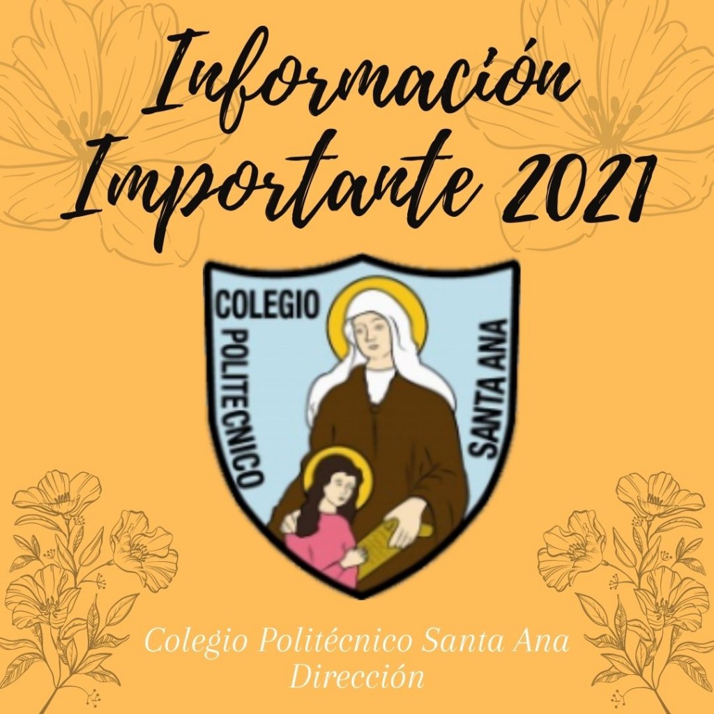 Información Importante: Inicio Escolar 2021