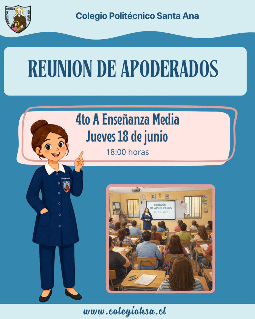 Reunión de Apoderados 4°A de Enseñanza Media