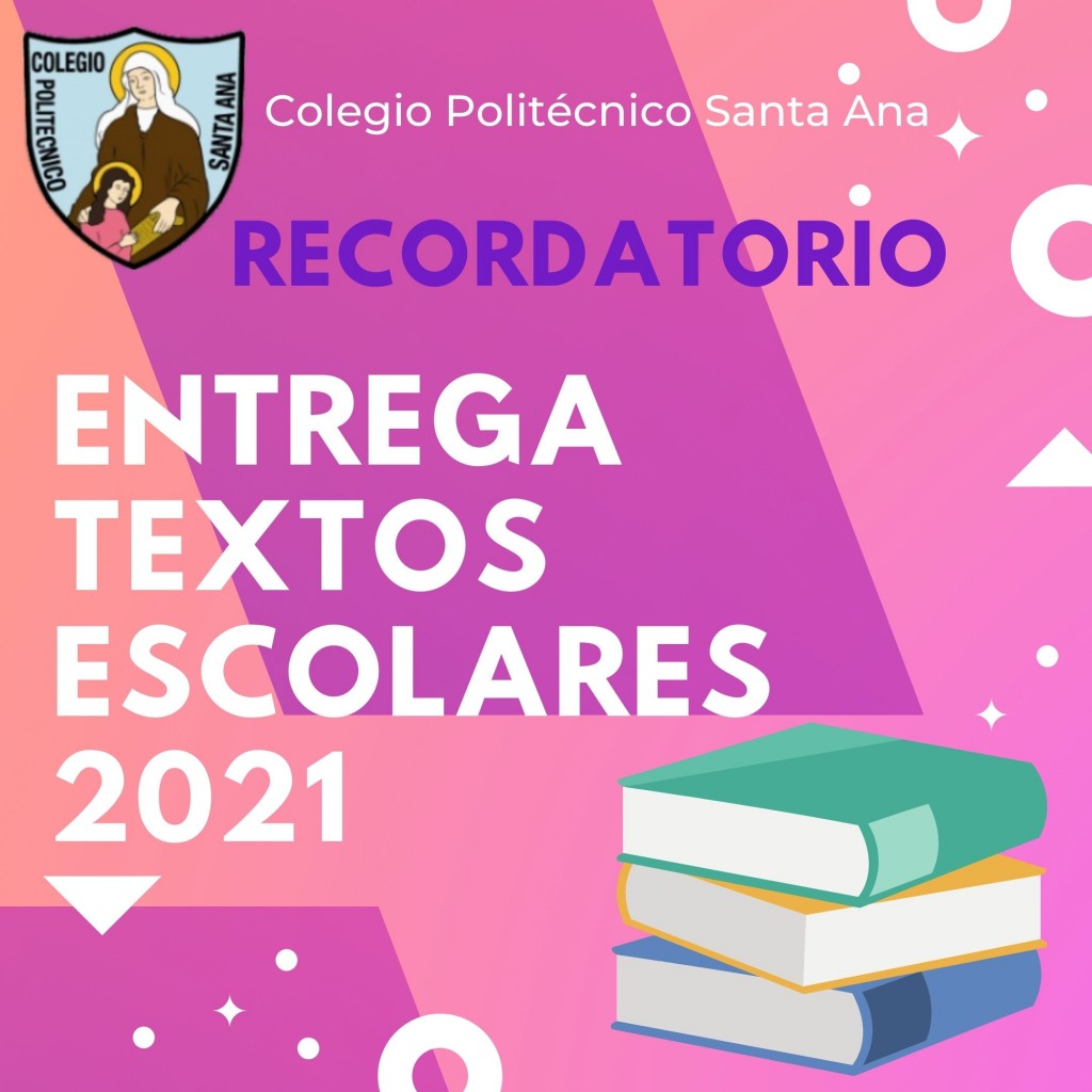 Recordatorio: Entrega Textos Escolares