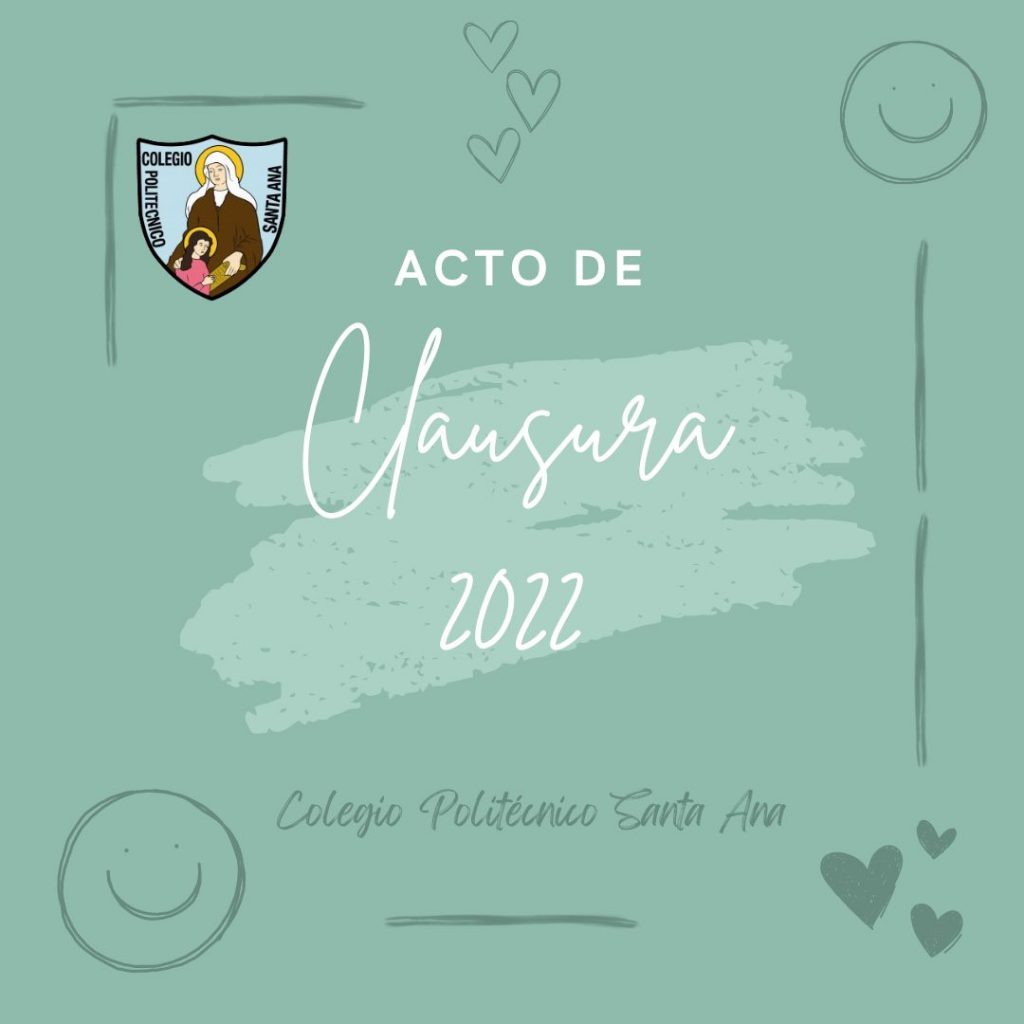 Acto de Clausura año 2022