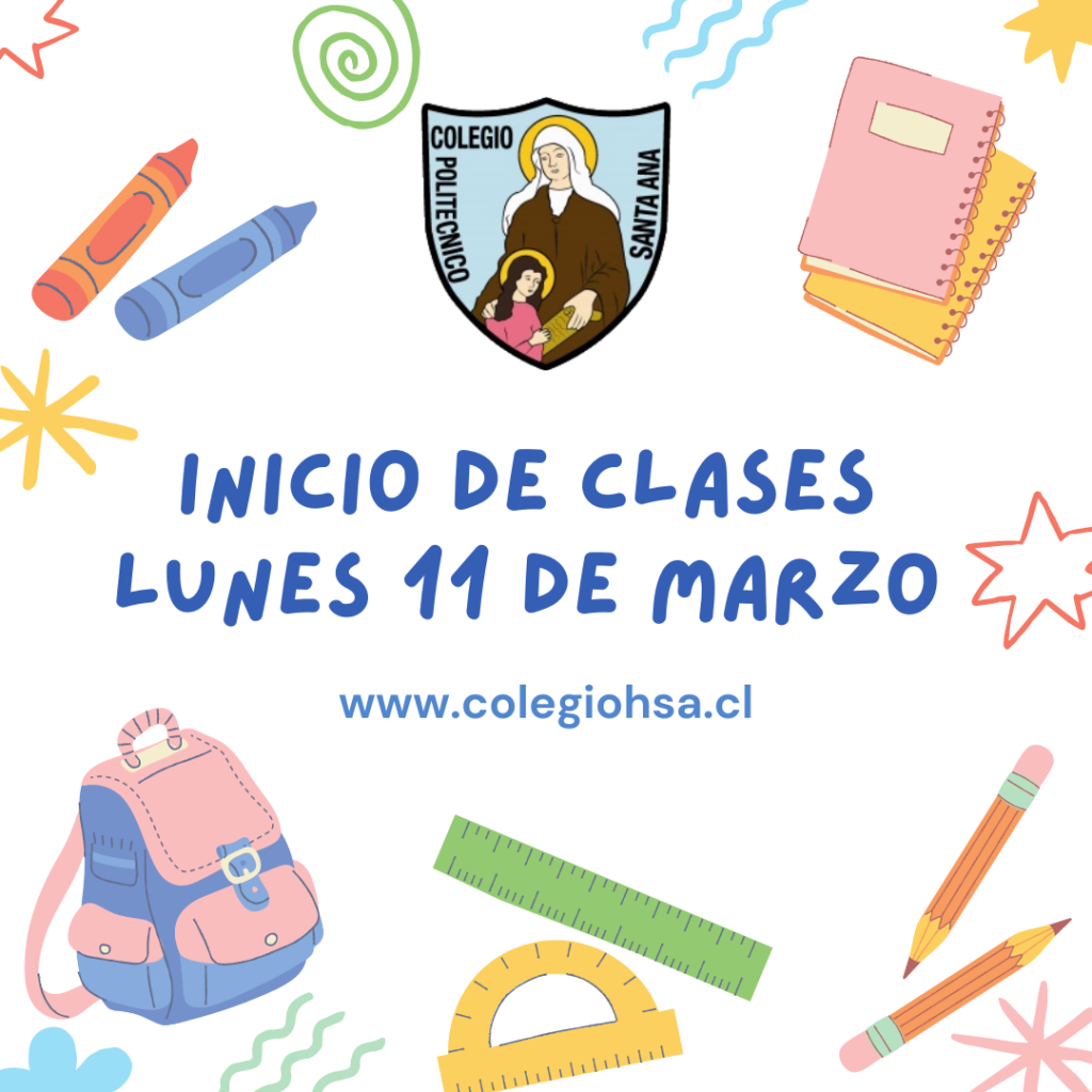 Inicio de clases Año Escolar 2024