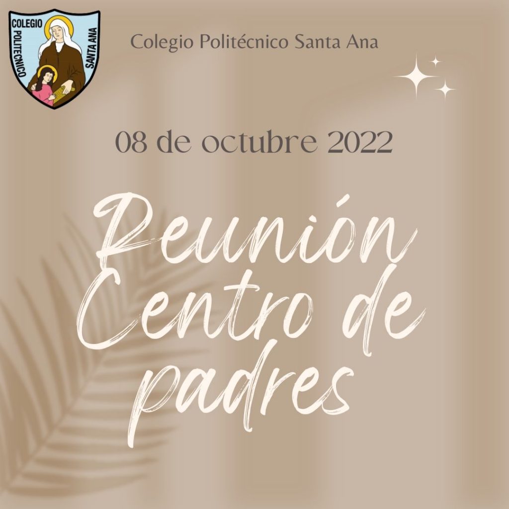 08 de Octubre Reunión del Centro General de Padres y Apoderados