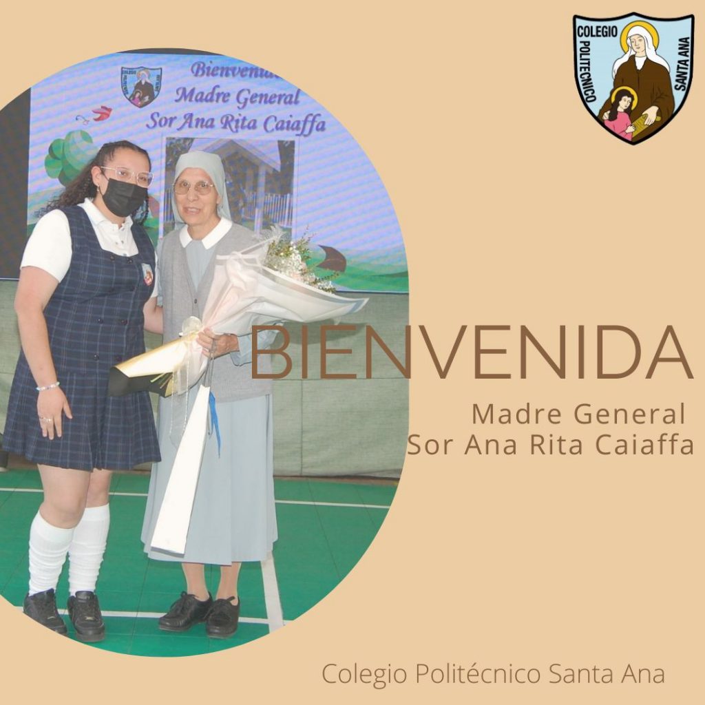 Visita de Madre Rita Caiaffa, Superiora General de la Congregación Hijas de Santa Ana.