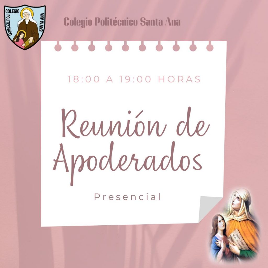 Reunión de Apoderados - segundo semestre