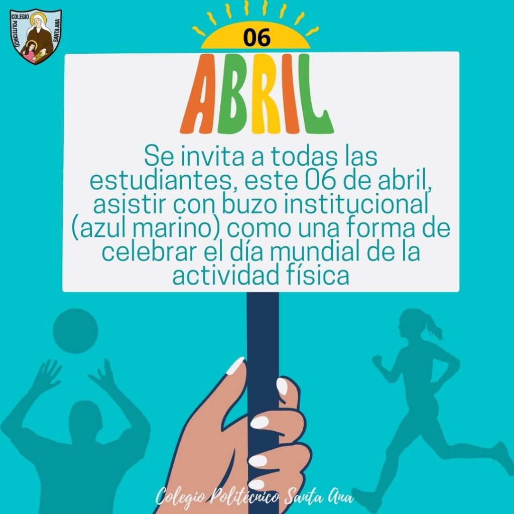 06 de abril - Día mundial de la actividad física