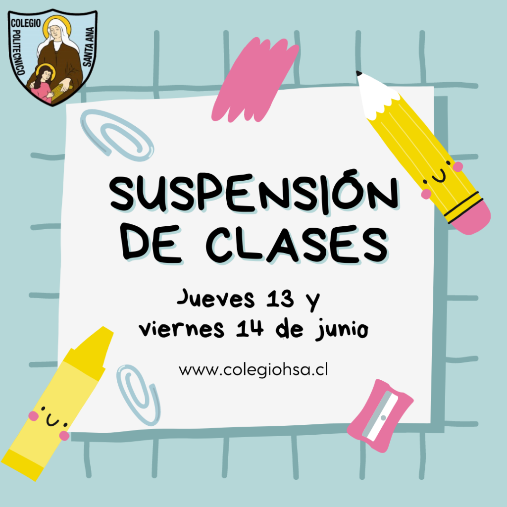 Comunicado sobre suspensión de clases