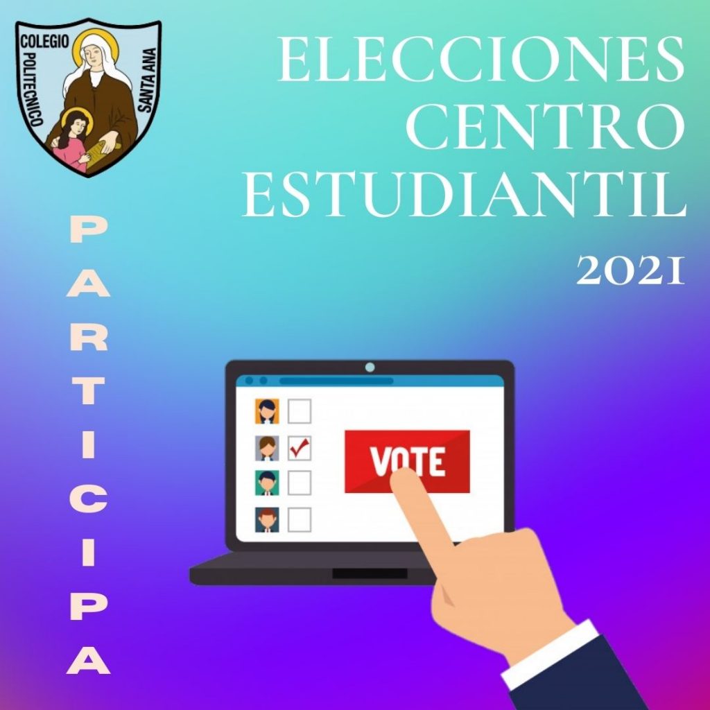 Elecciones Centro Estudiantil 2021 ¡Te invitamos a participar de 7° a 4° Medio!