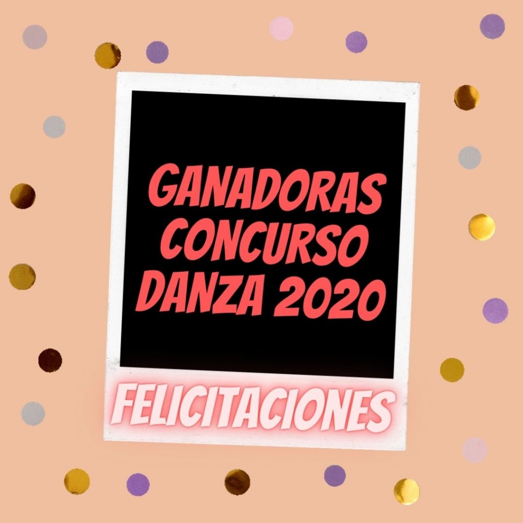 Ganadoras Concurso de Danza 2020