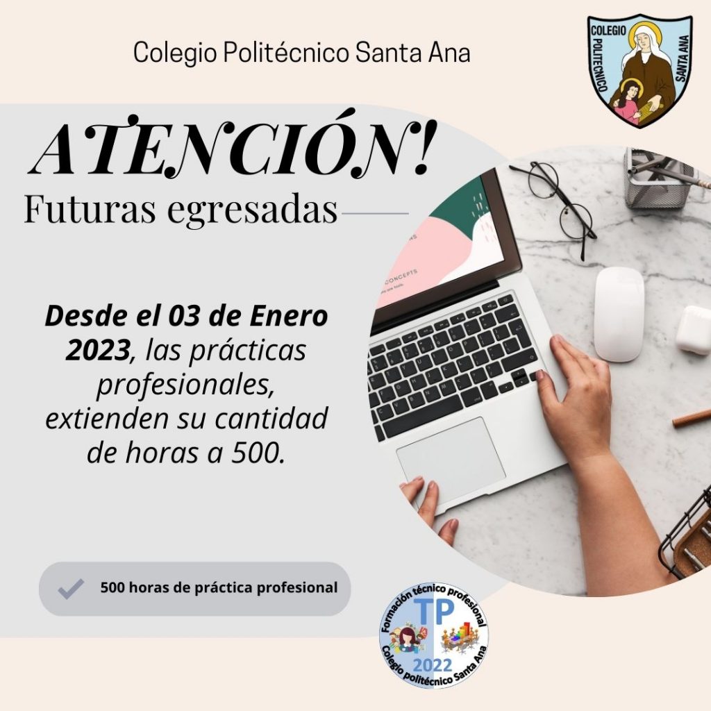 Extensión de horas para práctica profesional