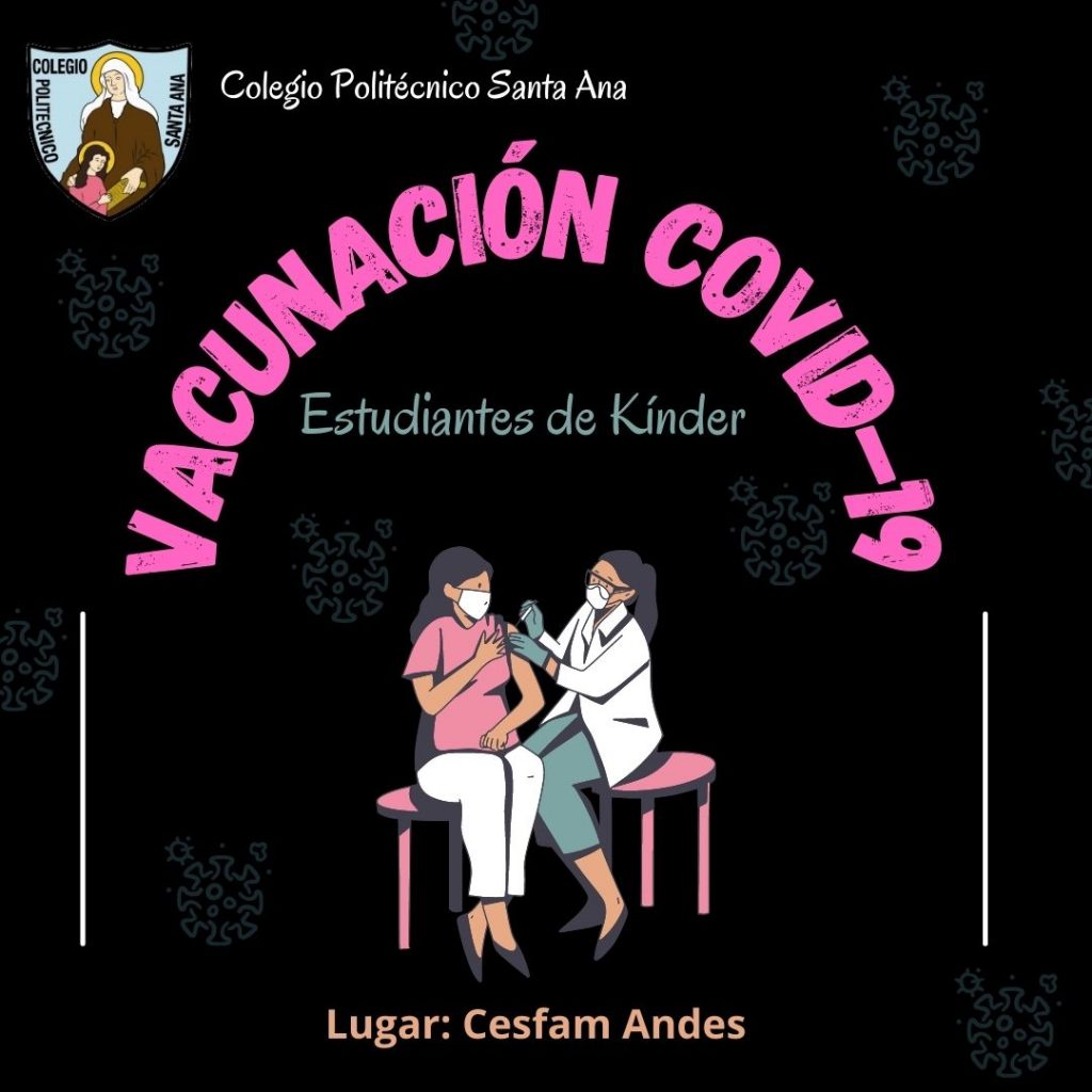 Vacunación covid-19 para estudiantes de Kínder