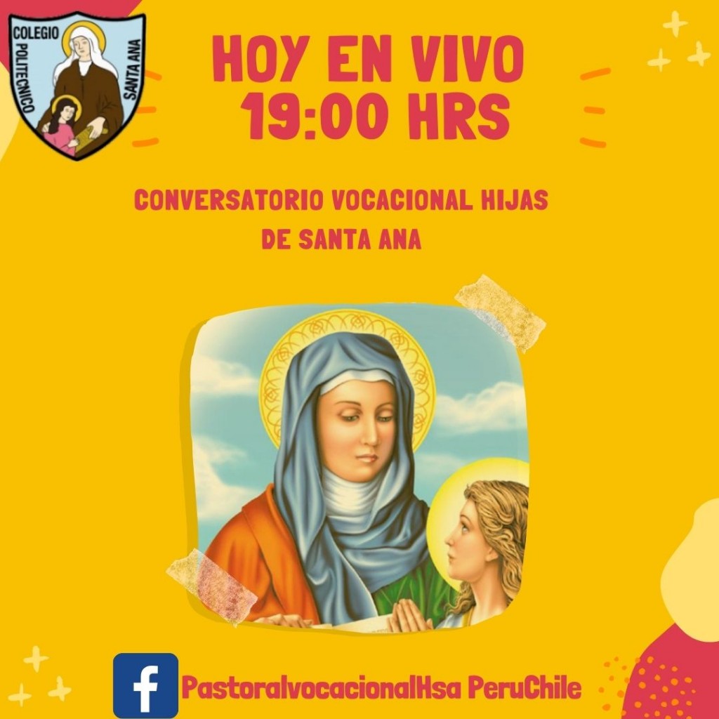 CONVERSATORIO VOCACIONAL HIJAS DE SANTA ANA EN VIVO