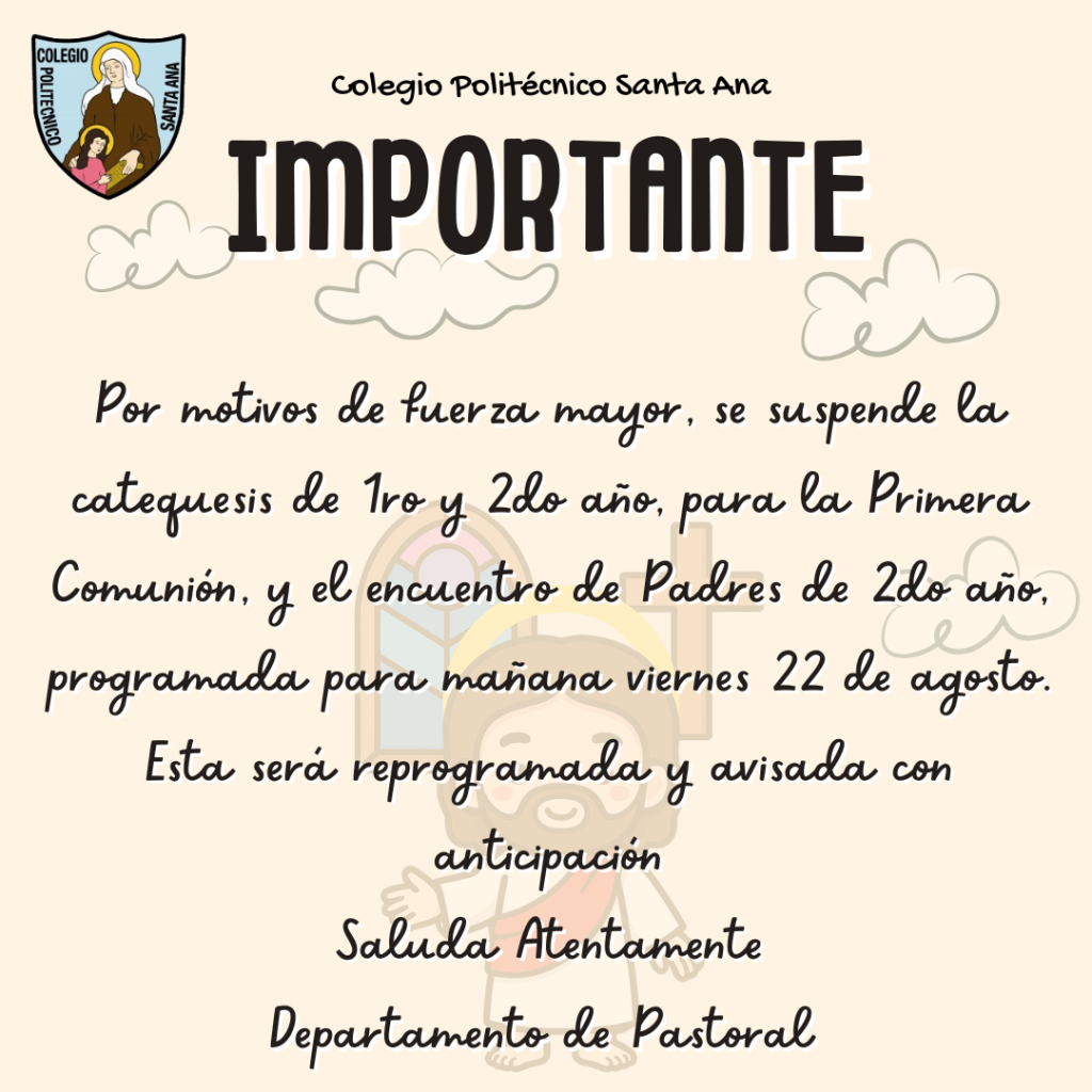 Información importante