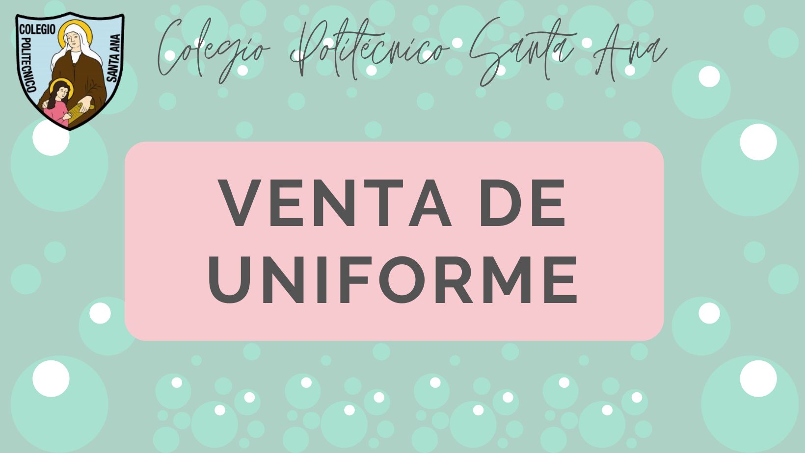 Venta de uniforme